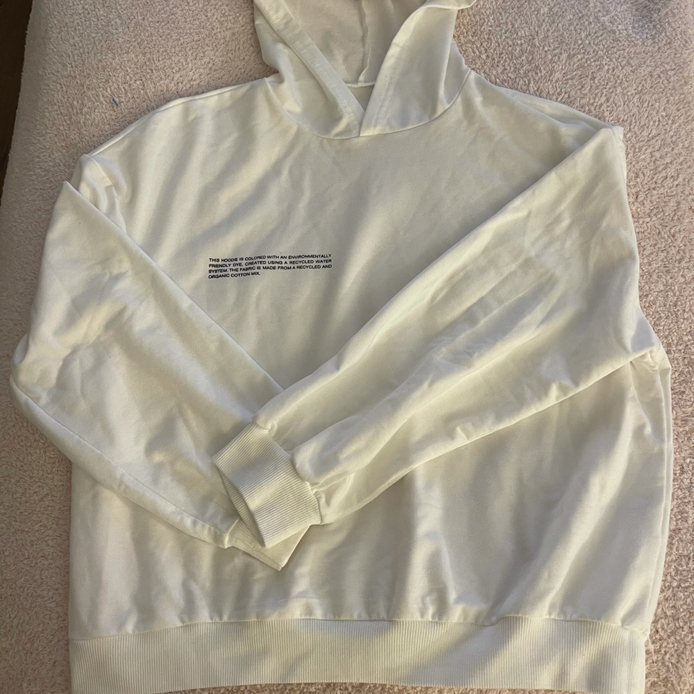 Pangaia White Hoodie